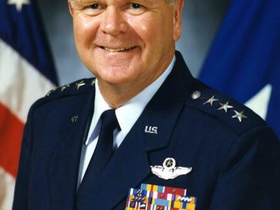 October Flag Honored  Lt. General John “Skip” B. Hall, Jr. '62