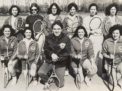 1981 Girls' Tennis Team Honored for Memorable Season