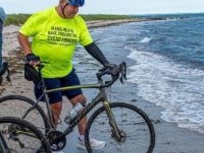 Gary Valerio '72 Completes X-Country Bike Trip