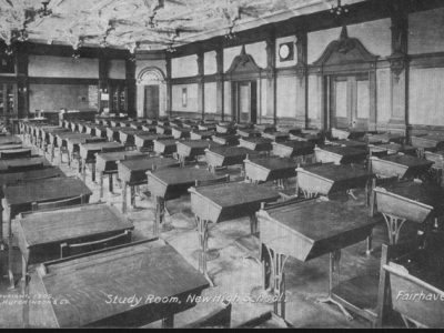 1906 Photo of new Room Study Hall