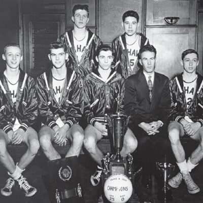 Class B Massachusetts & N. E. Basketball Champions, 1949 - 1950