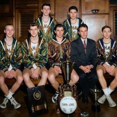 Class B Massachusetts & N. E. Basketball Champions, 1949 - 1950