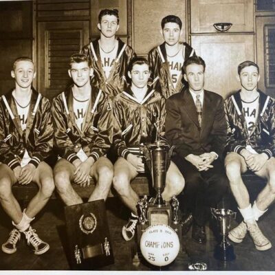 Class B Massachusetts & N. E. Basketball Champions, 1949 - 1950